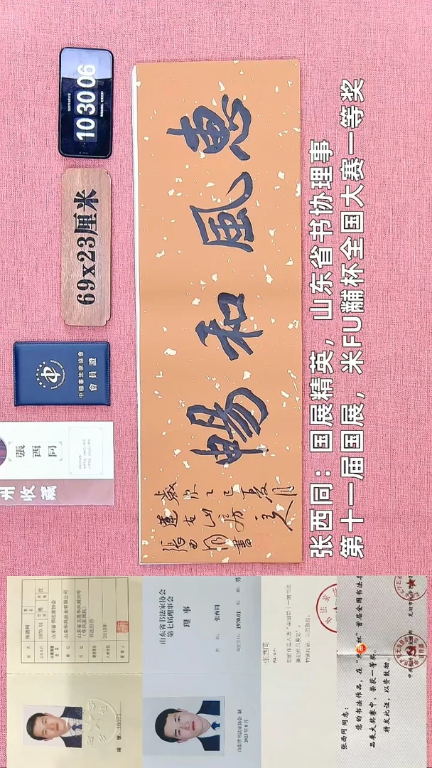 书法287    张老师书法作品
