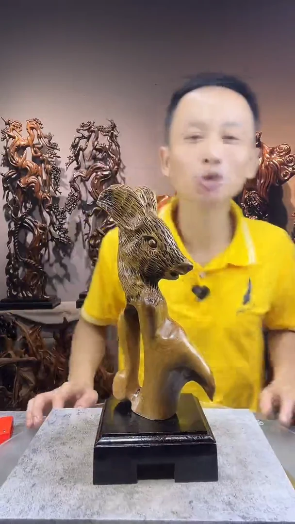 金丝楠专****花小叶桢楠随行摆件13