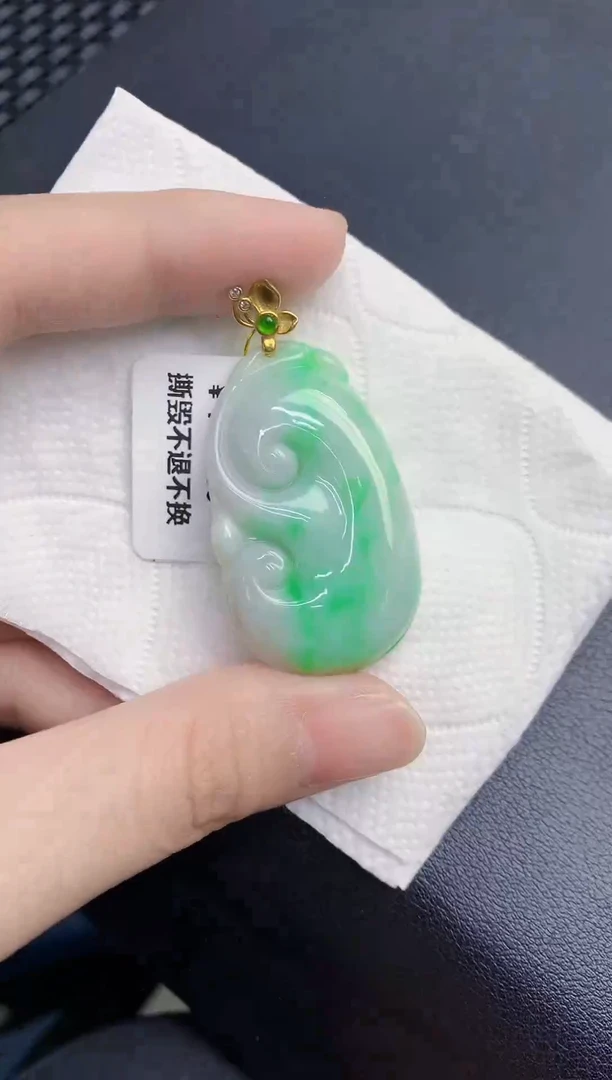 颈饰未镶嵌翡翠天然翡翠缅甸A货