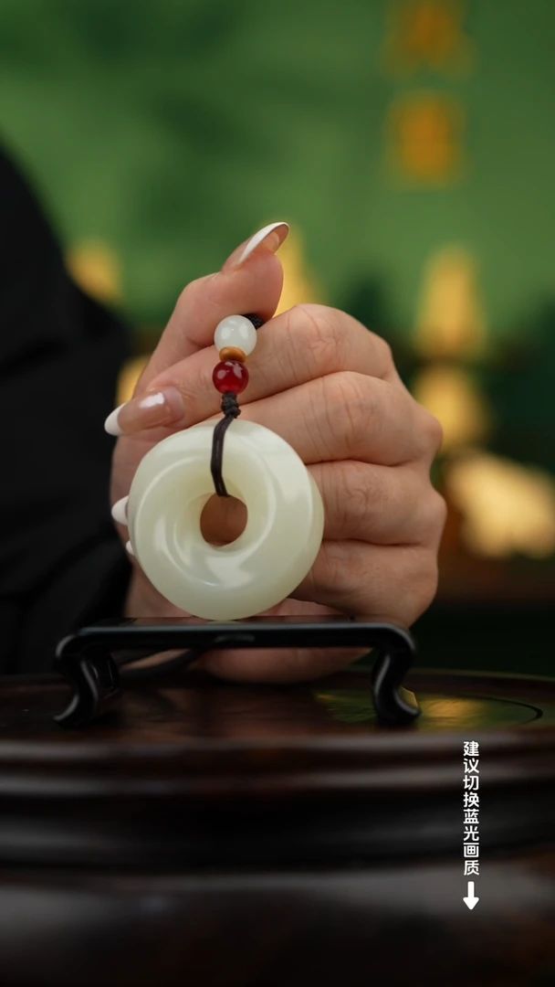 玉【时来运转】天然玉石手把件