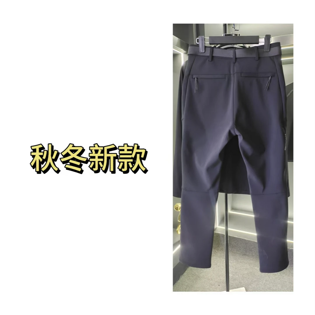 2025男士秋冬经典户外保暖时尚百搭加绒卫裤 S--（珍珍专属）