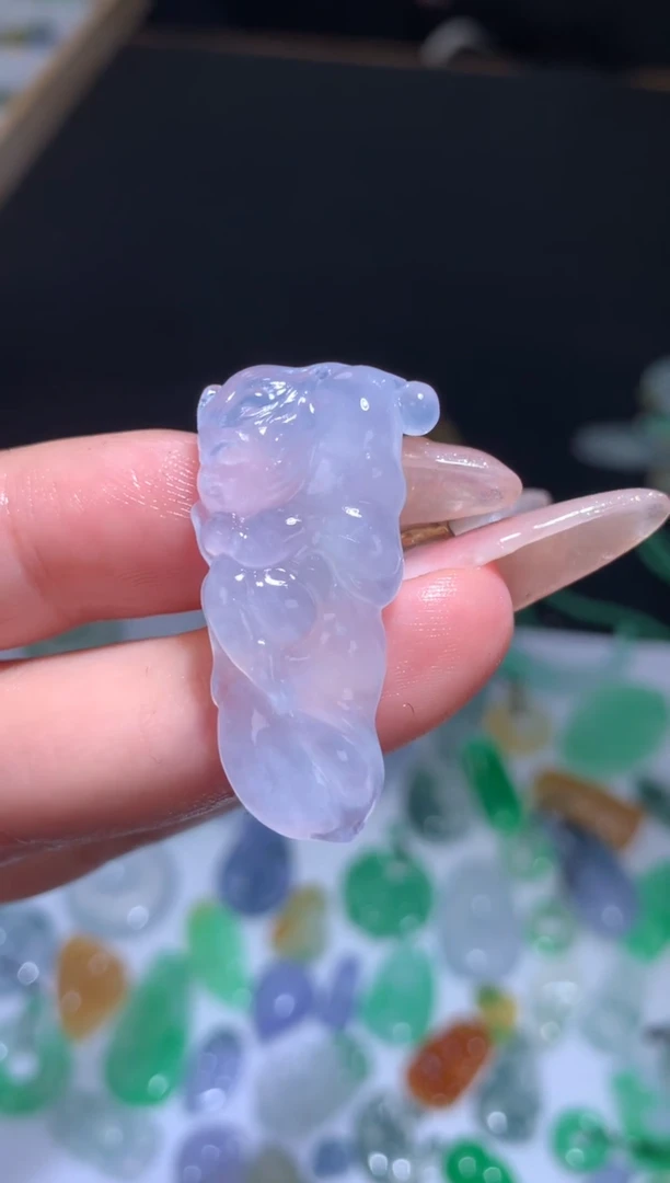 未镶嵌定制翡翠花仙子