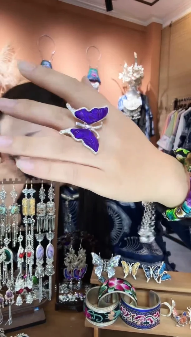 刺绣纯手工民族风戒指