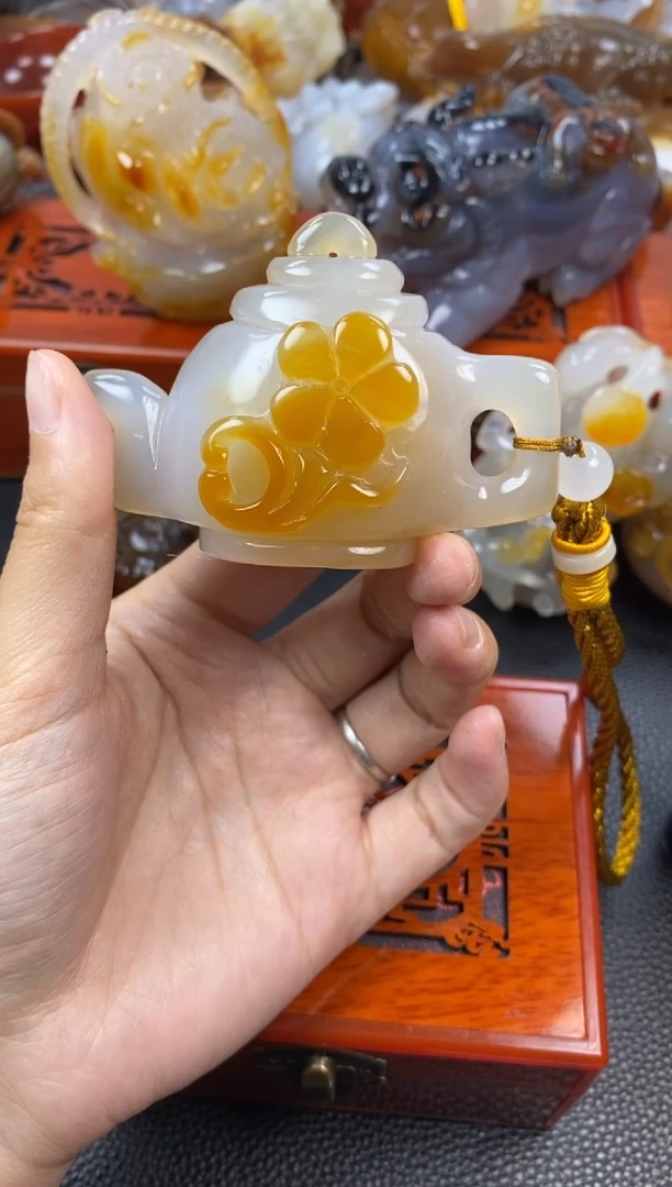 玛瑙/玉髓手把未镶嵌宇1