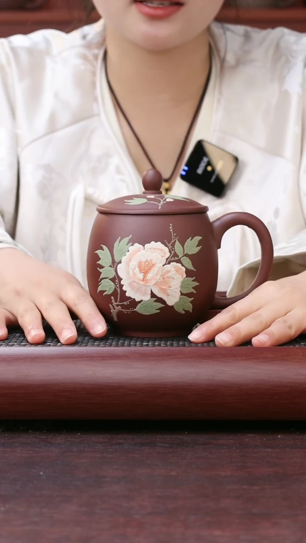 【闪购商品】紫砂公道杯龙蛋贴花