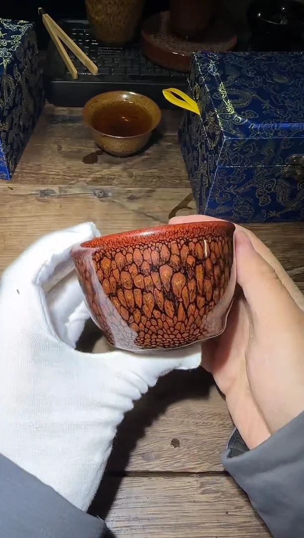 茶盏19 建窑建盏何定欣