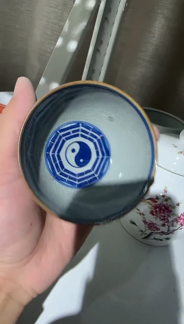 瓷片景德镇瓷器茶器茶杯