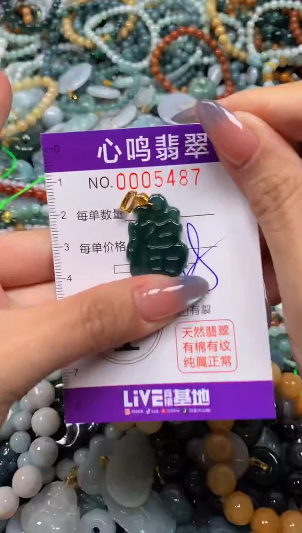 颈饰未镶嵌翡翠闪购005487