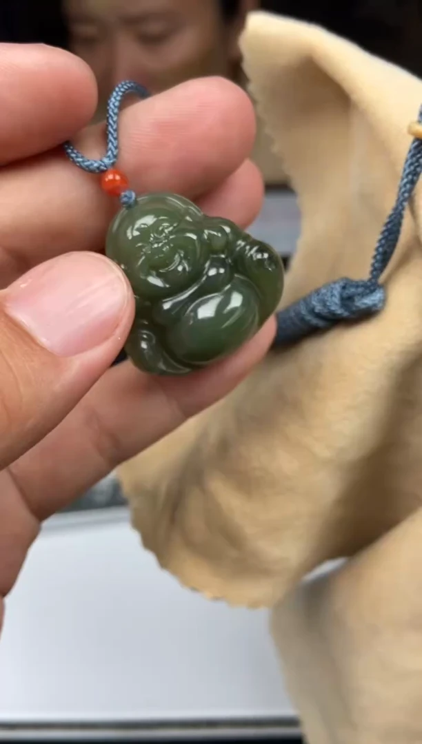 和田玉未镶嵌颈饰天然和田玉拍一发一