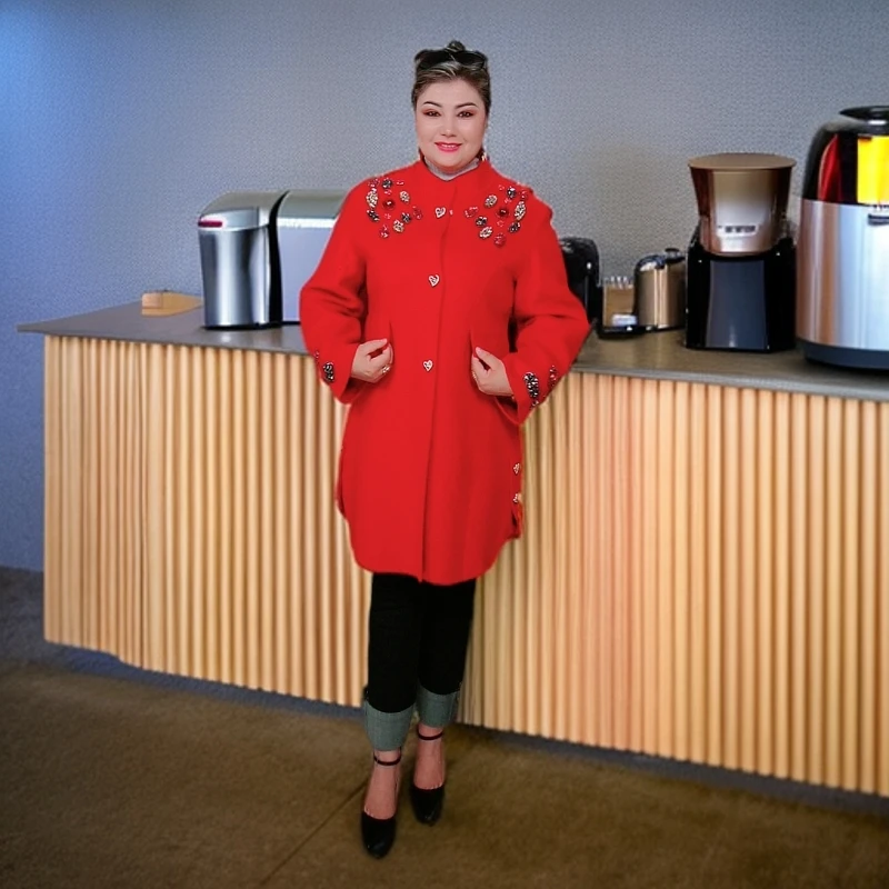 Nursima---羊毛大衣--新疆包邮-555