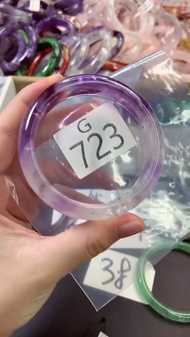 水晶手镯未镶嵌对*巷G723-61