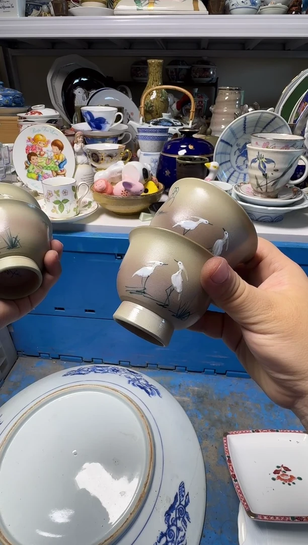 中古瓷器，默认微瑕阅*者-阅读者