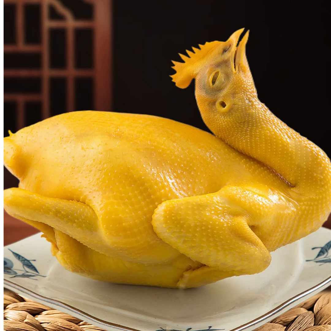 正宗古法盐焗走地鸡现做现发顺丰冷链