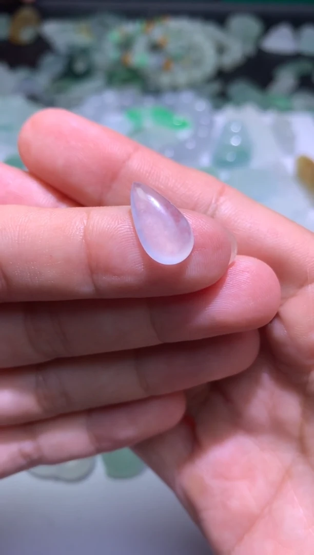 定制翡翠未镶嵌毛货