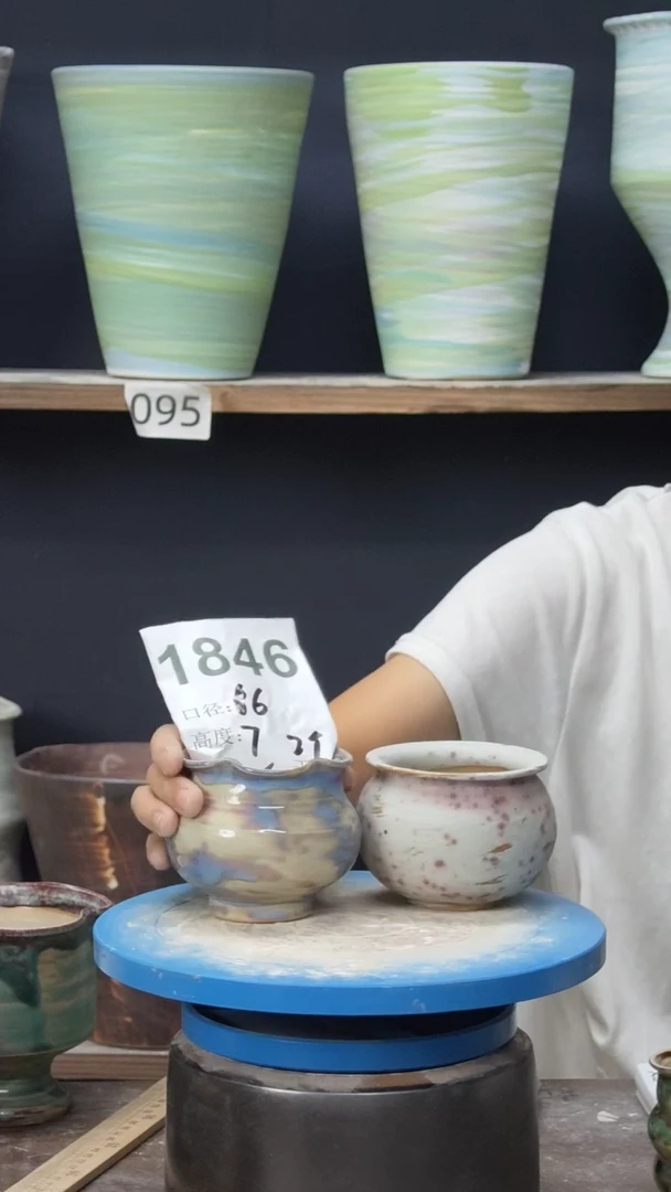 景德镇花盆默认微瑕1846