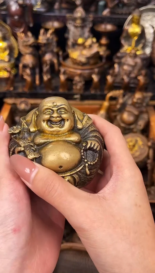 雅集铜器 诚信摆件