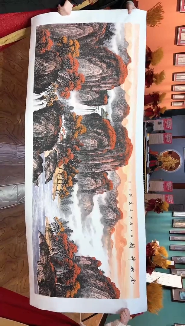 【闪购商品】国画周建真老师绘画作品19-85