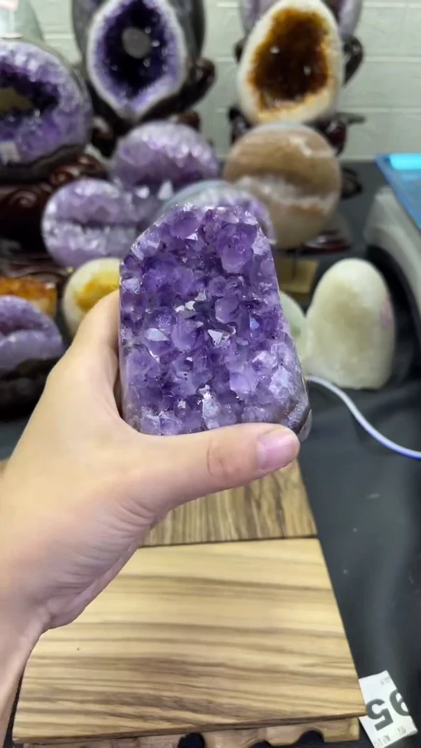未镶嵌大型摆件（非配饰）紫晶542号摆件