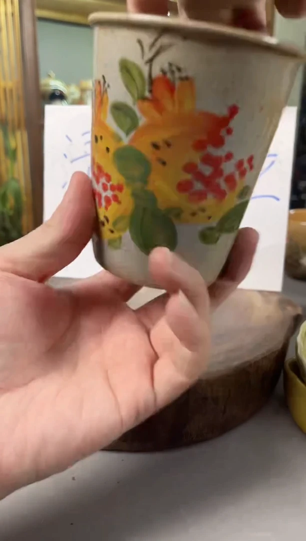 【闪购商品】瓷片景德镇手绘高温釉下彩