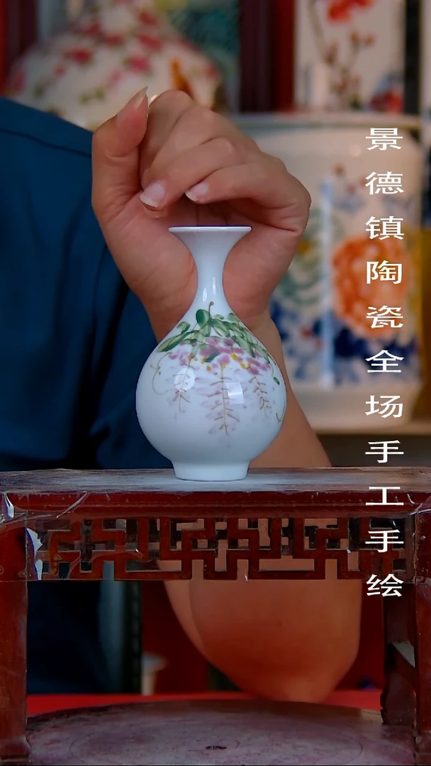 摆件景德镇陶瓷 全场手工手绘