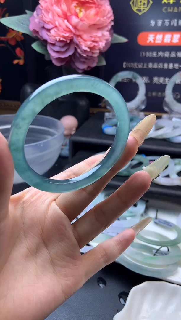 定制翡翠手镯未镶嵌起货分享/勿拍