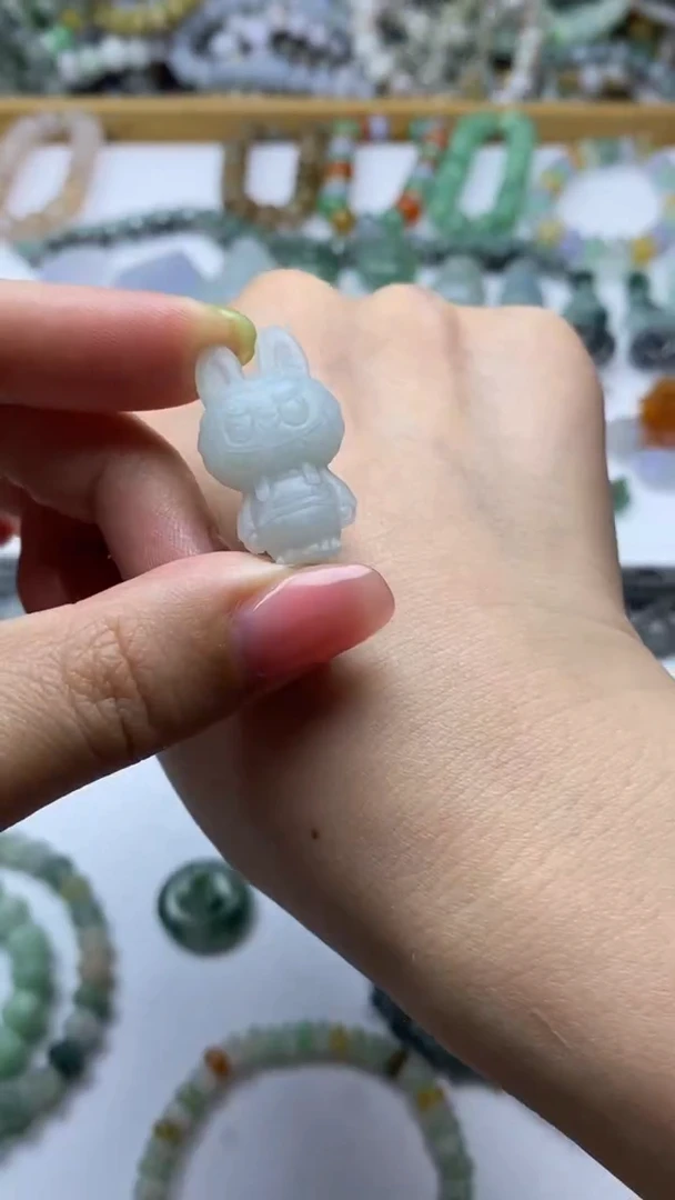 定制翡翠未镶嵌毛货定制不退不换