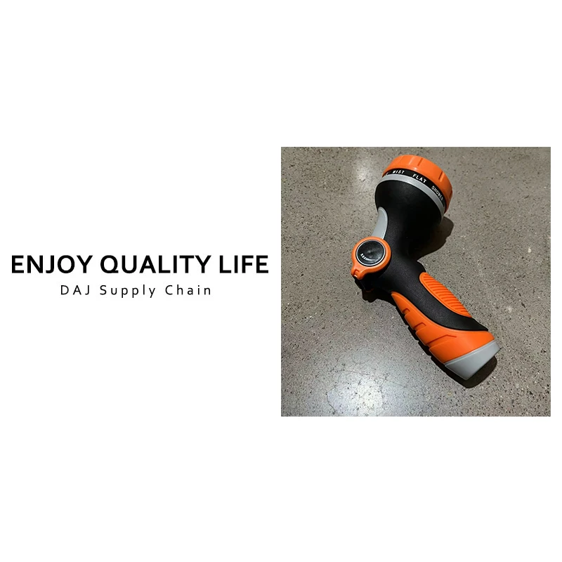 母指推水管枪头喷头 10功能