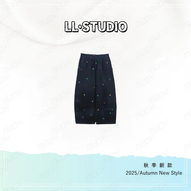 妙兮·LL秋季新款潮流休闲风简约百搭直筒运动女款长裤*20252245