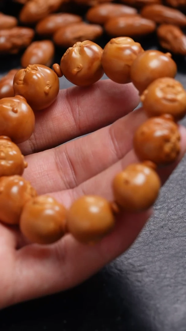 橄榄核手串/手链橄榄核，微花