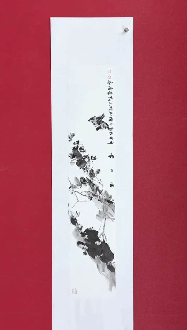 国画国画绘画山水花鸟