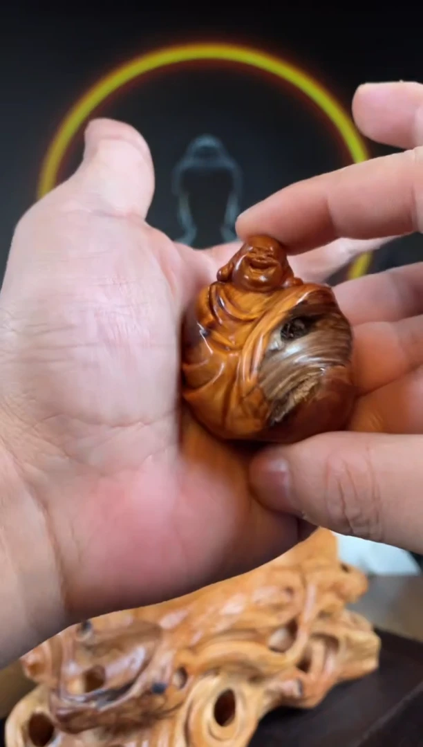 柏木（崖柏）手工摆件,先抢先得 编号:335