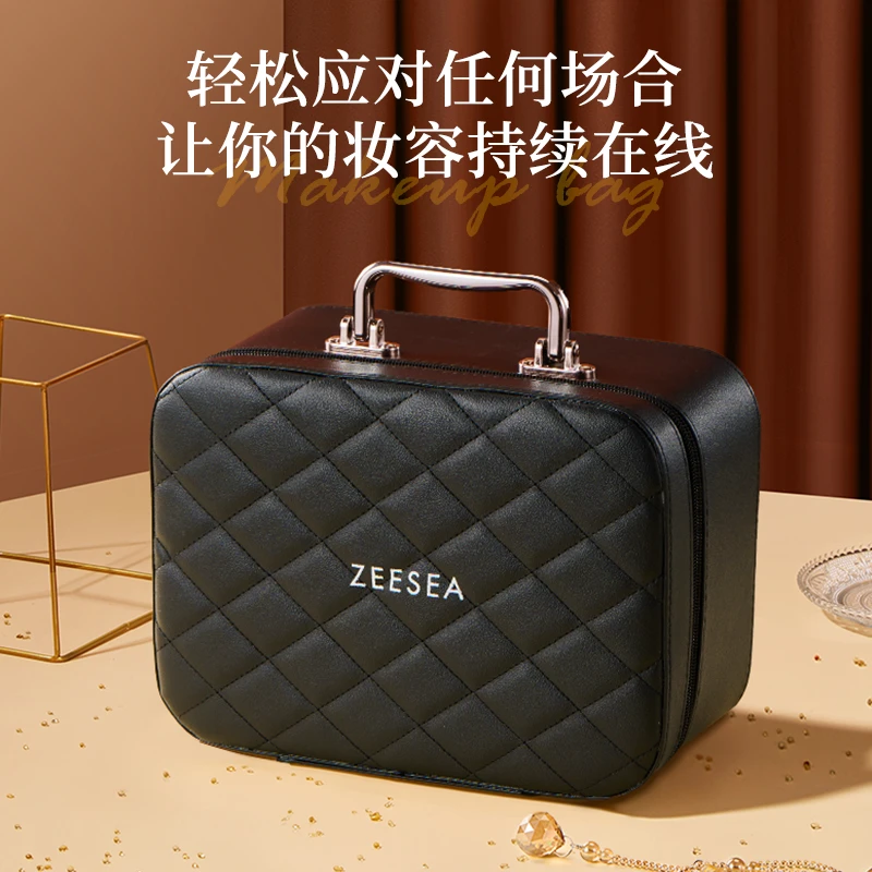 ZEESEA滋色化妆箱收纳包超大容量简约