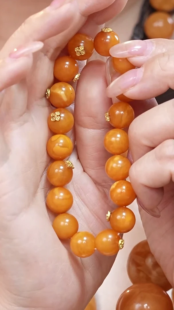 蜜蜡颈饰未镶嵌4227天然蜜蜡珠宝奇石云端妖孽全部保真