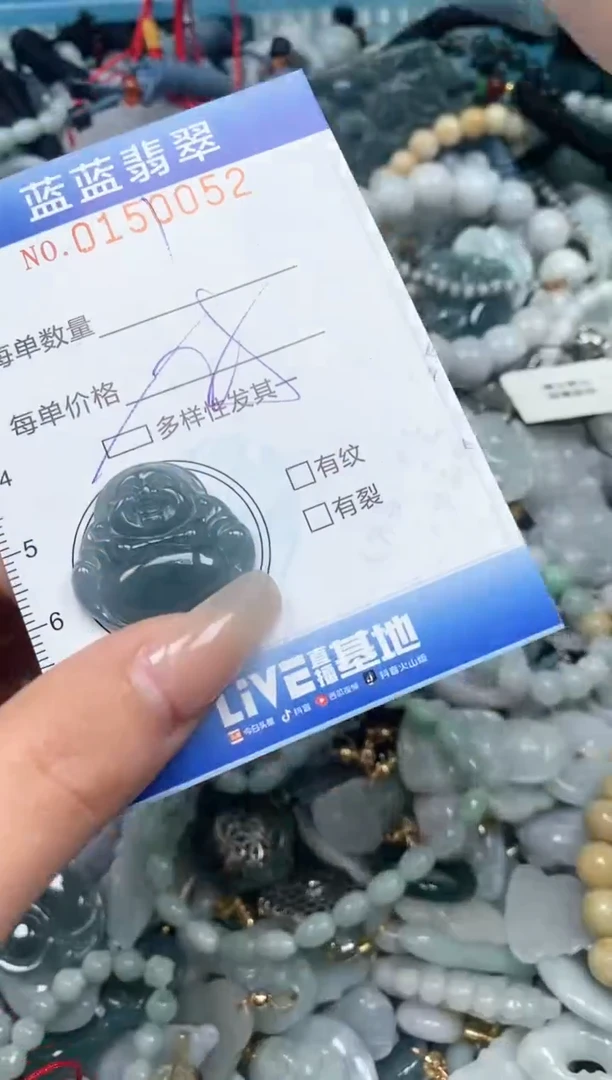 【闪购商品】翡翠颈饰未镶嵌闪购0150052多样性发其一