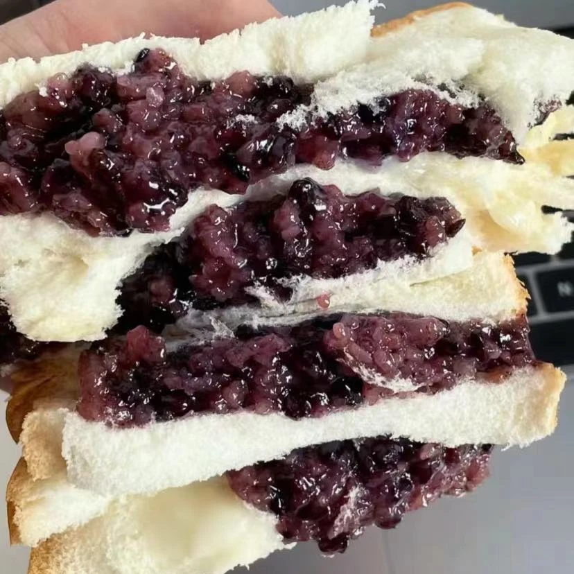 【紫米奶酪面包】 紫米面包面包早餐速食健康短保小零食营养长条