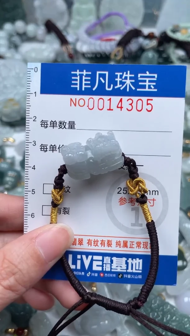 颈饰未镶嵌翡翠14305