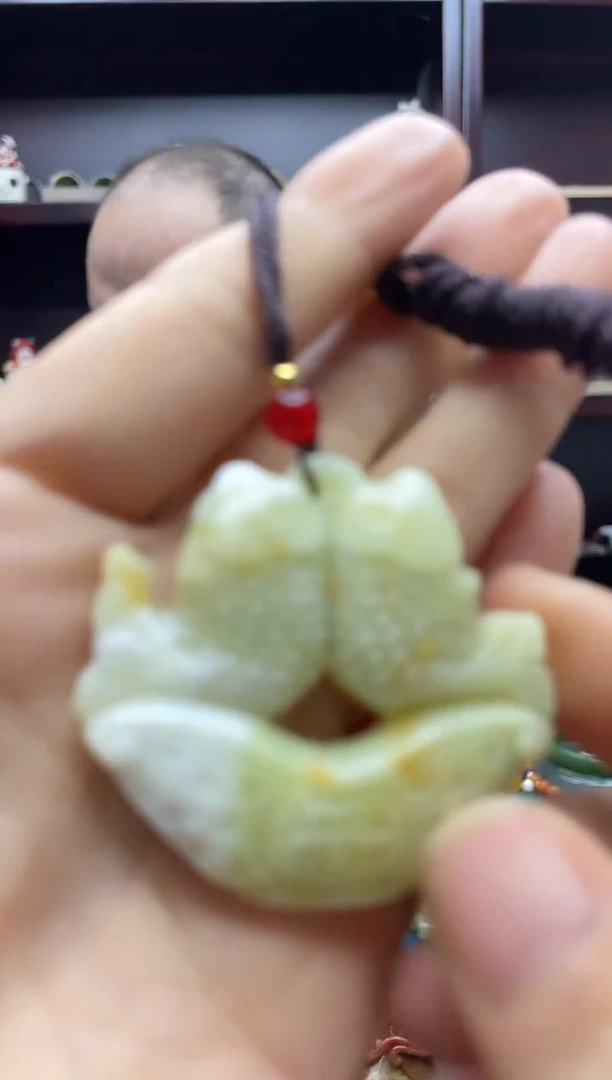 未镶嵌岫玉吊坠多样性发*货拍一发一