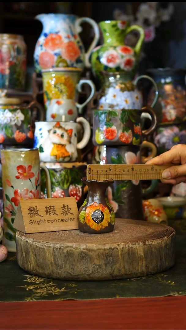 陶瓷16景德镇手工手绘釉下彩