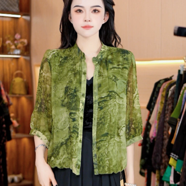 6770-34新款女士小衫