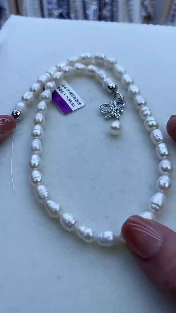 【闪购商品】淡水珍珠项链未镶嵌845