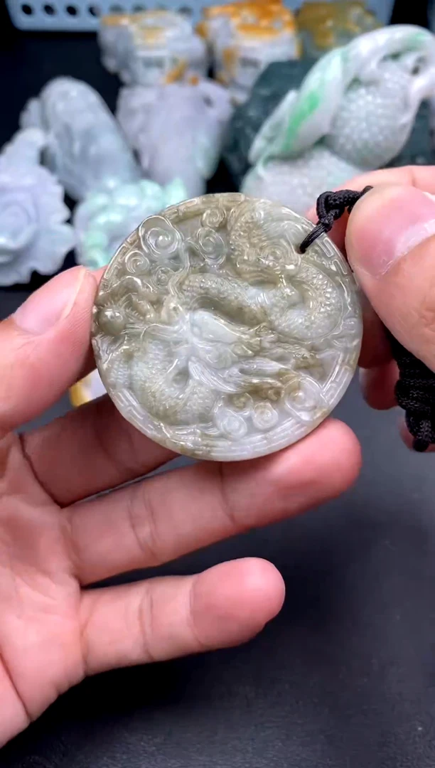吊坠(不含链)未镶嵌翡翠1