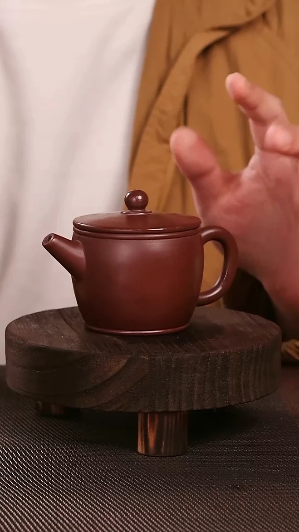 茶杯紫砂紫砂刻绘茶壶小汉瓦微瑕