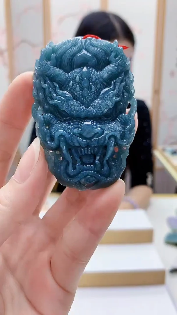 未镶嵌定制翡翠4812ry-毛货挂件116