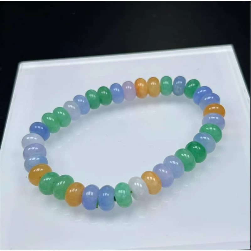 三彩卡8m算盘珠手串-C2053