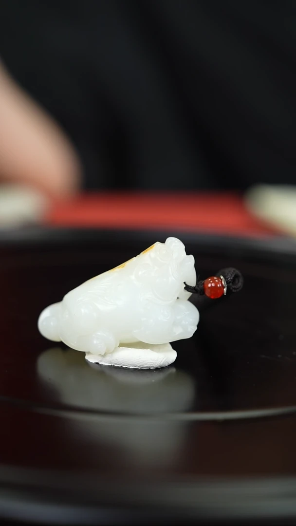 和田玉未镶嵌挂件（大雄）挂件06