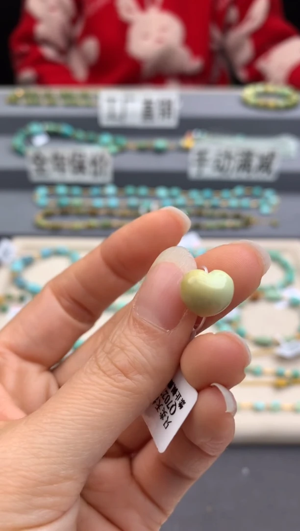 未镶嵌绿松石单珠茜.C87