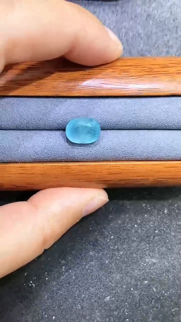 【闪购商品】定制碧玺定制未镶嵌3.77克拉帕拉伊巴天然国际证书