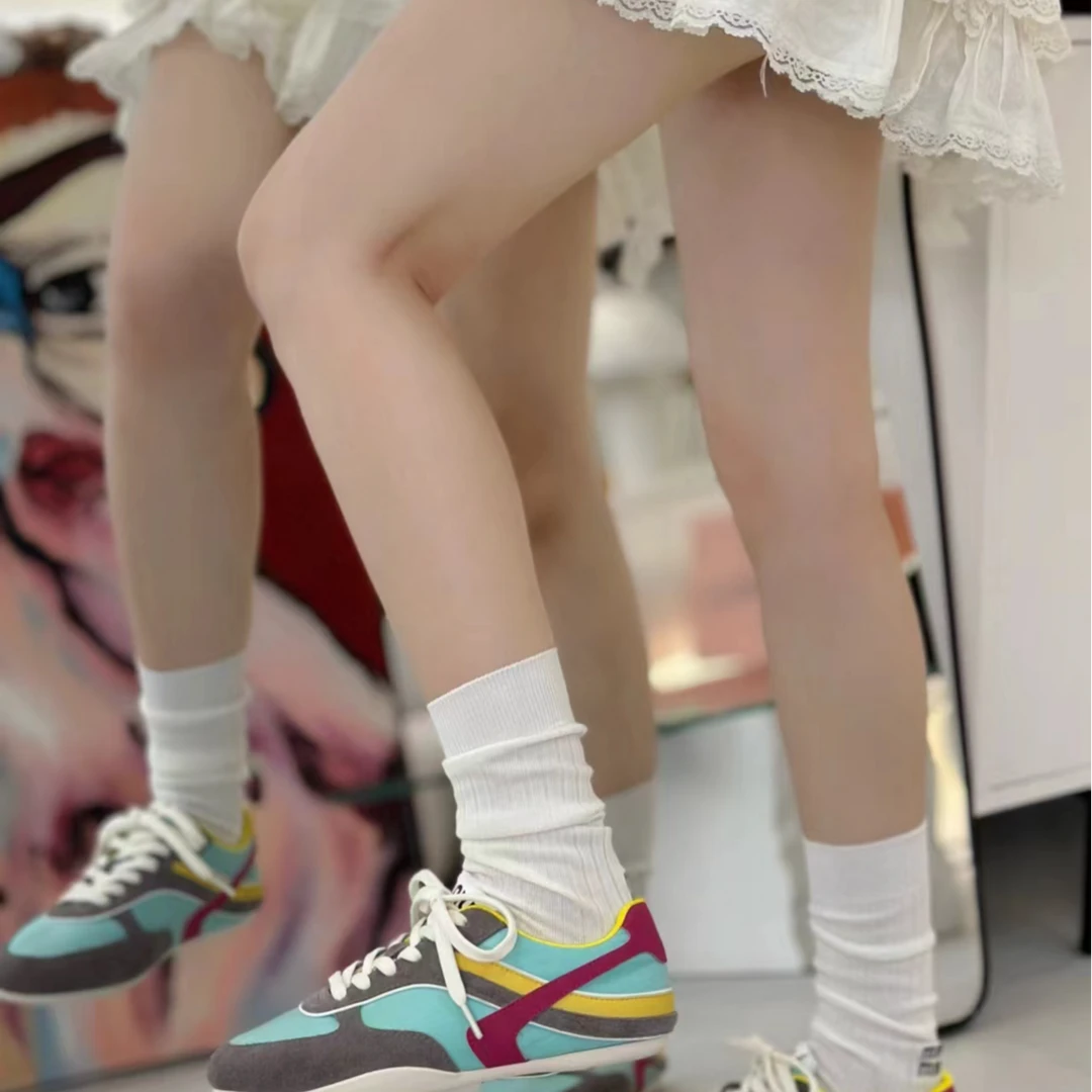 8958-MGG新款时尚百搭潮流低帮百搭小单鞋