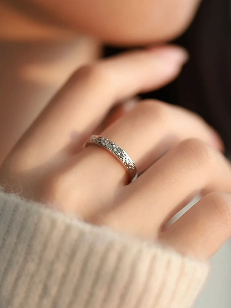 925银戒指 【寓意聚贝才】师傅推荐超灵验2025轻奢貔貅指环情侣对戒