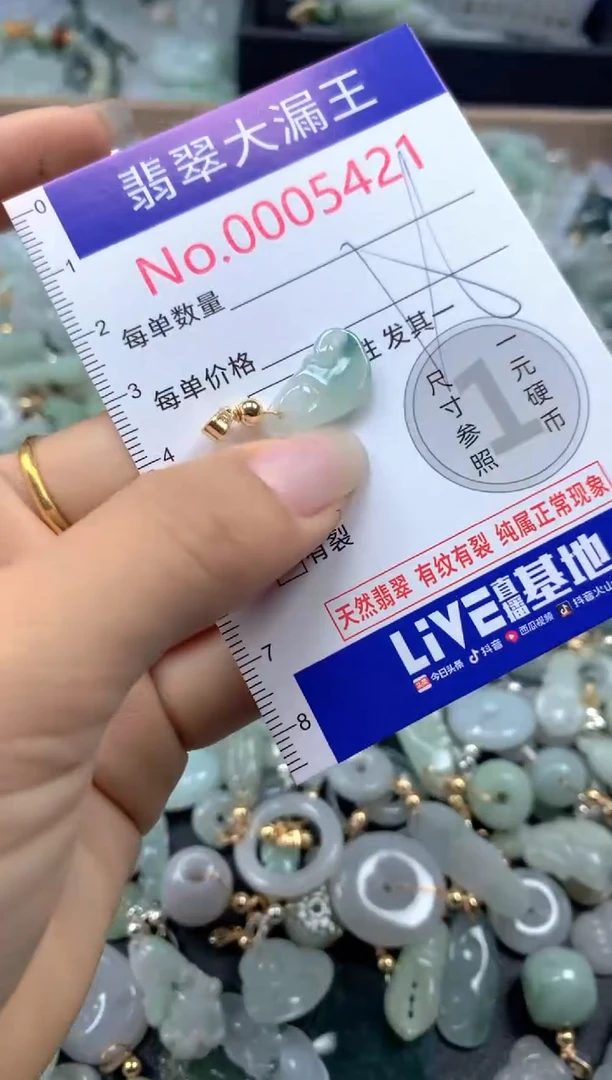 颈饰未镶嵌翡翠5421